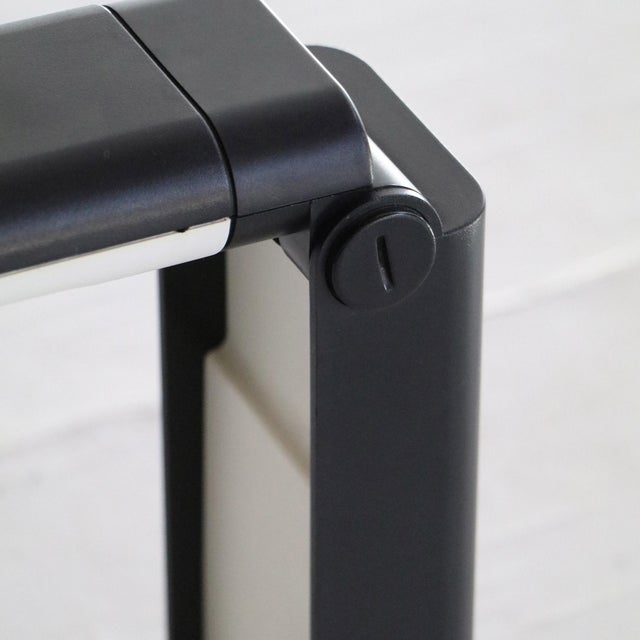 1980s Fluorescent Vintage Foldable Desk Lamp - Memphis Postmodern For Sale - Image 5 of 5