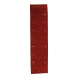 Vintage Hand-Knotted Gabbeh Runner 2'5" X 9'10"