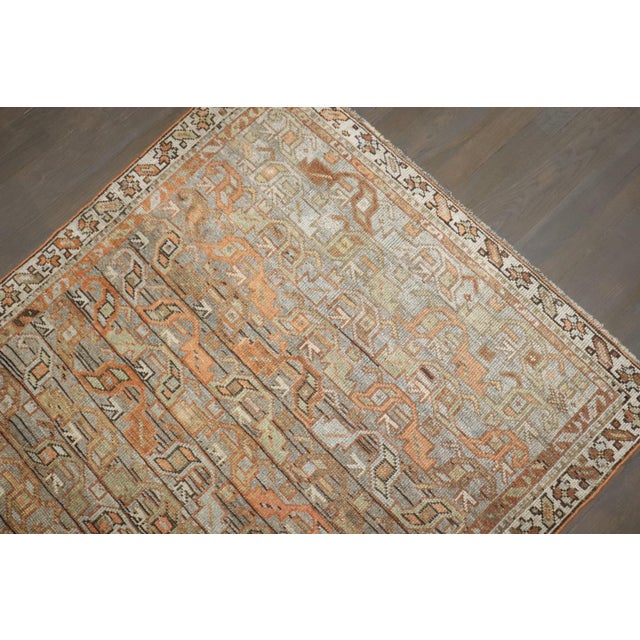 Early 20th Century Early 20th Century Zabihi Collection Persian Malayer Earth Color Accent Size Rug - 3'9" x 6'7" For Sale - Image 5 of 9