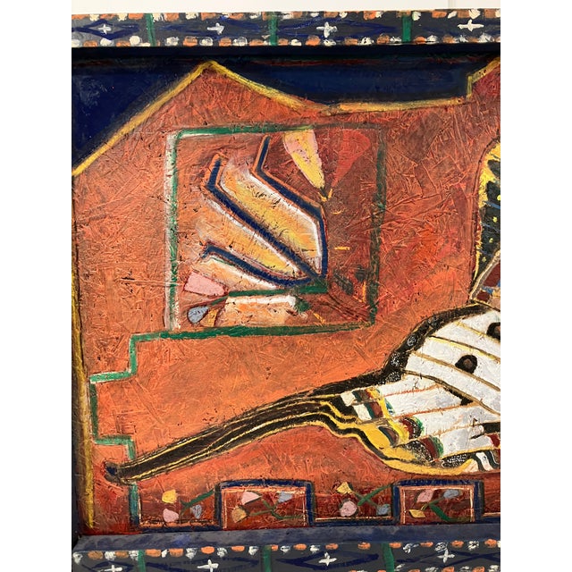 Overscale Butterfly Painting Signed William Bailey Dix For Sale In Boston - Image 6 of 6