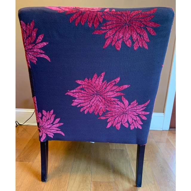 1990s Contemporary Upholstered Side Chair For Sale In Los Angeles - Image 6 of 6