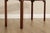 Wood Chinese Chippendale Style Glass Top Mahogany Console Table For Sale - Image 7 of 12
