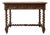 Small Henri II Style Table or Desk with Twisted Uprights, 1890s For Sale
