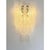 Clear Conchiglie Murano Glass Gold Wall Sconce by Simoeng For Sale - Image 4 of 9