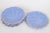 Arthur Percy for Upsala Ekeby, Safir plates. Set of six glazed ceramic plates in the distinctive Safir design, finished in...