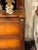 Brown Pair of French Empire Walnut Display Cabinets For Sale - Image 8 of 11