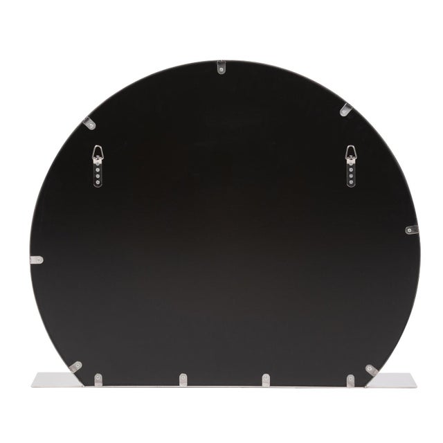Kenneth Ludwig Chicago Marion Round Mirror with Shelf For Sale - Image 4 of 8