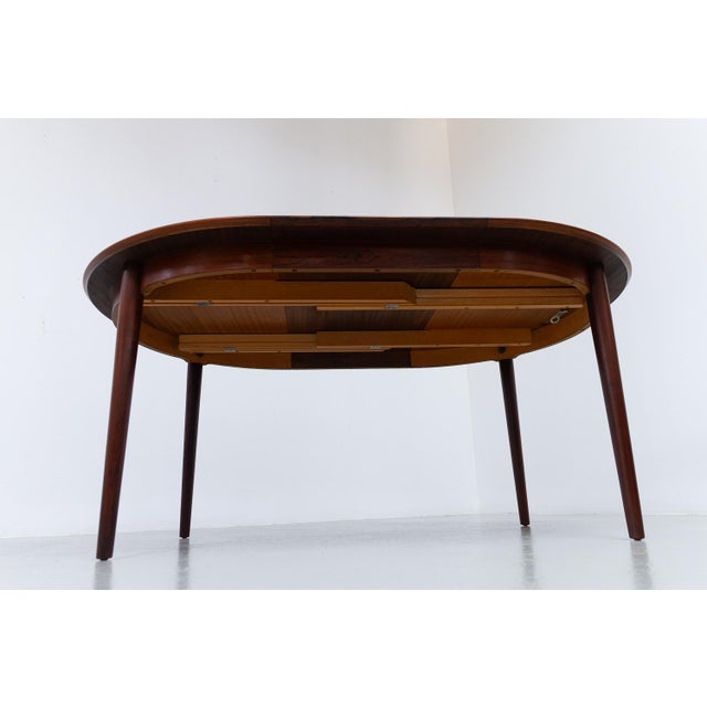 Danish Modern Rosewood Extendable Dining Table by Arne Vodder for Sibast, 1950s For Sale - Image 10 of 18