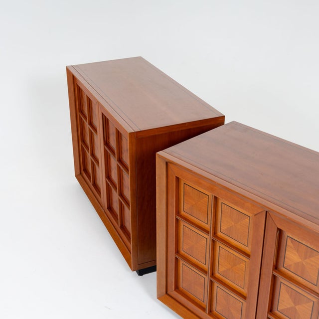 Pair of sideboards by Mobili i Caccia alla Volpe, Italy 1970s For Sale - Image 4 of 12