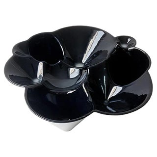 Black Futuristic Punk Red-Sea Creature Morphology B by Gilli Kuchik & Ran Amitai, 2016 For Sale