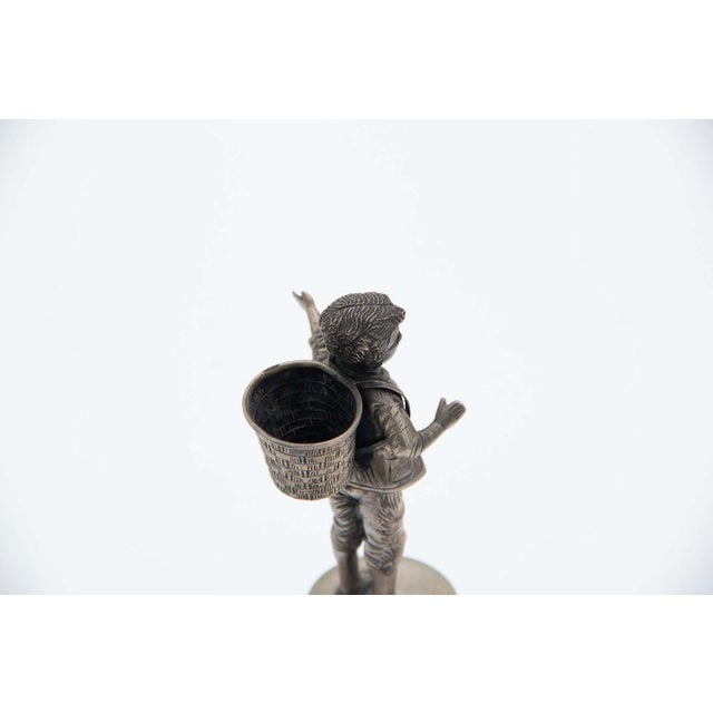 Silver Toothpick Holder For Sale - Image 4 of 6
