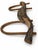 Authentic Antique Wooden Ox Yoke – Hand-Carved Farm Implement Wall Sculpture, 54" For Sale - Image 4 of 7