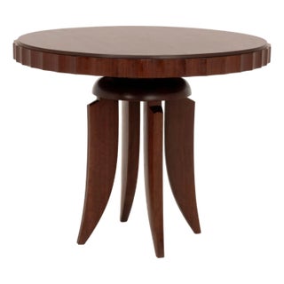 James Schriber Woodworking Studio Furniture Art Deco Style Rosewood Center Table For Sale