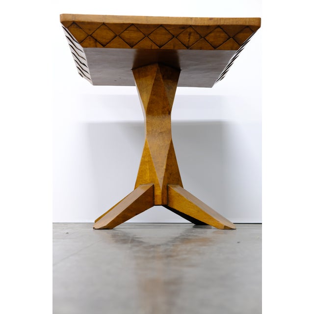 Wood José Zanine Caldas "Mesa De Jogo" Game Table, Brazil For Sale - Image 7 of 7