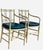 Pair of Vintage Kittinger Faux Bamboo Armchairs For Sale - Image 9 of 17