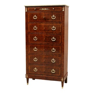 19th Century Napoleon III Weekly Chest of Drawers For Sale