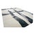 Early 21st Century Indo-Napalese Modern Wool & Silk 9x12 Light Grey & Black Handmade Area Rug #1144023 For Sale - Image 5 of 7