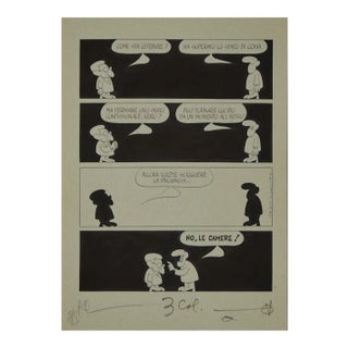 Alfredo Chiappori. Political Comics, 1977, Comic Strip For Sale