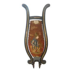 19thC Victorian Petit Point Boot Jack