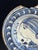 Catalan Blue and White Plate with Female Figure, Spain, 1620-1700 For Sale - Image 4 of 10