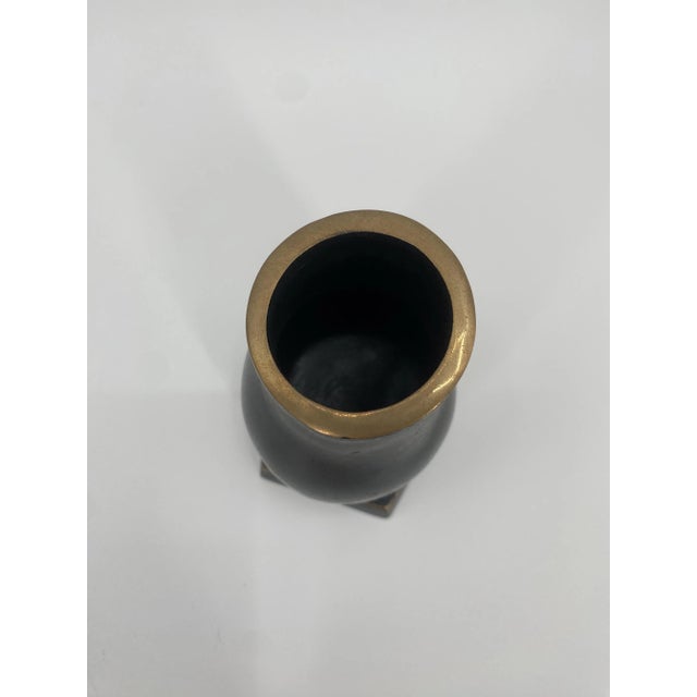 Metal BG Kunst Object Table Sculpture in Bronze by Elizabeth Garouste and Mattia Bonetti for the Blome Collection in Ovp, 1999 For Sale - Image 7 of 10