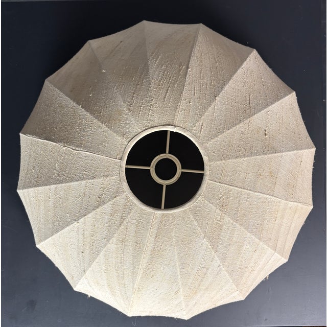 Mid-Century Boho Pencil Reed Rattan Table Lamp with Mushroom Shade, 1970s For Sale - Image 14 of 18