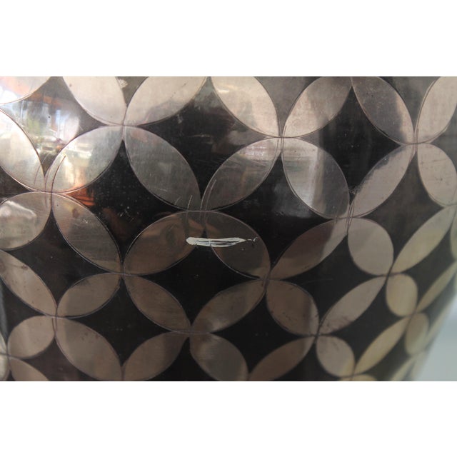 Vintage Mid-Century Brass Vase For Sale - Image 4 of 10