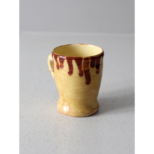 Vintage Studio Pottery Mug For Sale - Image 9 of 11