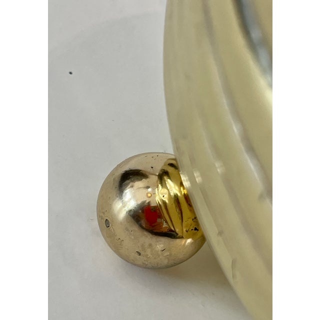 Italian Large Brass Nautilus Shell Bottle Cooler or Planter For Sale - Image 9 of 9