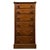 Vintage Narrow Pine Chest of Drawers, 1900s For Sale - Image 10 of 12