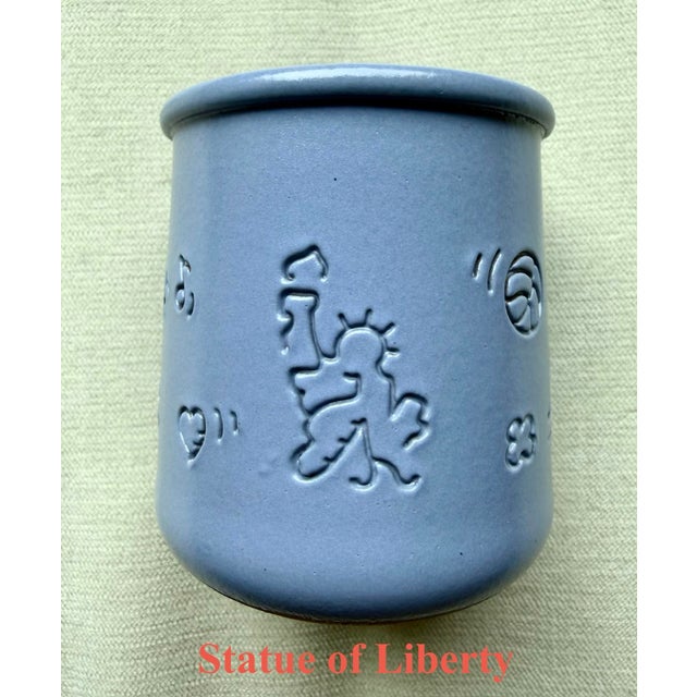 NYC THEME ALEX ALPERT LIMITED EDITION LA FERMIERE POT - MOUSSE CANDLE PLANTS CUSTARD YOGURT PANNA COTTA One NYC themed La...