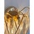 Glass Amber Rondini Murano Glass Gold Wall Sconces by Simoeng, Set of 2 For Sale - Image 7 of 9