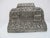 Antique Indian Silver Embossed Flower Scroll Hinged Lid Casket Chest Box For Sale - Image 4 of 11