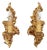 Florentine Hollywood Regency Style Carved Wall Lamps, Italy, 1960, Set of 2 For Sale