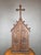 Brown Neo-Gothic Tabernacle in Carved Oak, 1900s For Sale - Image 8 of 8