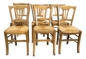 Set of 6 French Provincial Side Chairs