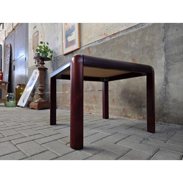 Metal Mid-Century Danish Coffee Table in Teak and Slate, 1970s For Sale - Image 7 of 12