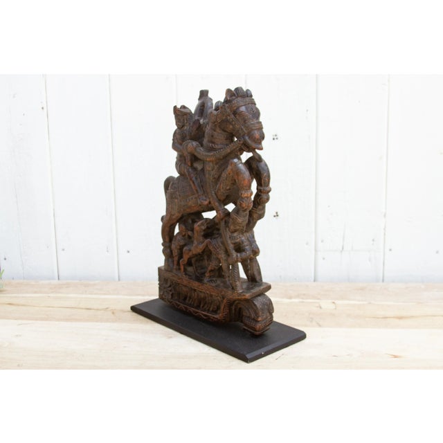 Indian 18th Century Indian Temple Statue For Sale - Image 3 of 12