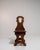 Early 20th Century France Rich Walnut Brown Carved Walnut Side Chair For Sale - Image 4 of 11