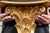 Mid 20th Century Vintage Italian Acanthus Leaf Gilt Wood Wall Shelf For Sale - Image 5 of 5