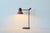 Postmodern Memphis Design School Style Metal Glass Rubber Desk Table Lamp. Good vintage condition with a couple of tiny...