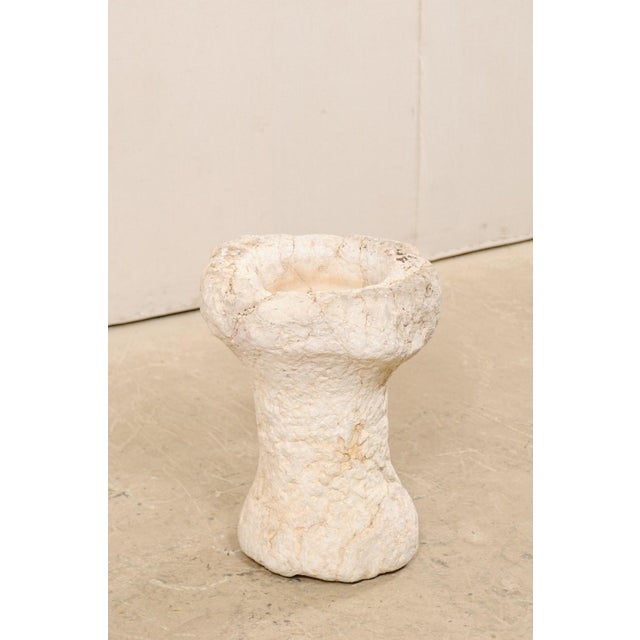 Beige 19th Century Spanish Stone Baptismal Font For Sale - Image 8 of 11