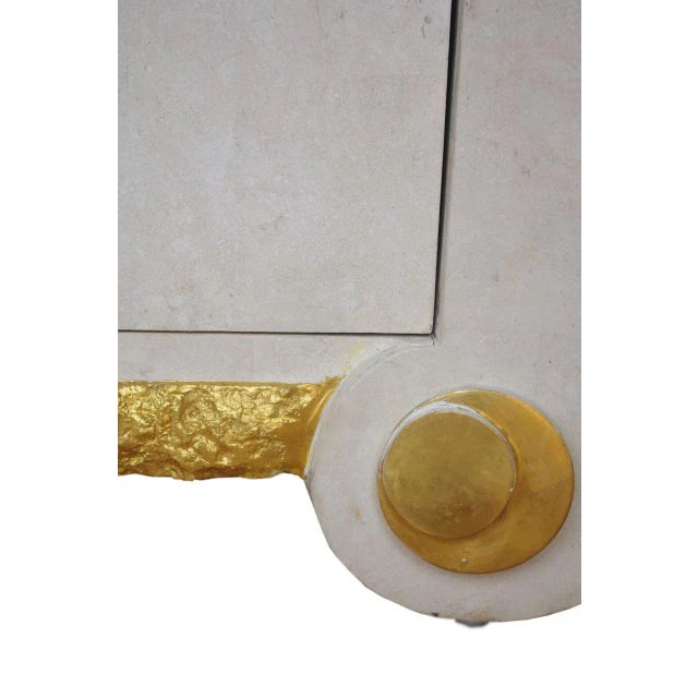 1980s Italian Gilt Sideboards, 1980s, Set of 2 For Sale - Image 5 of 6