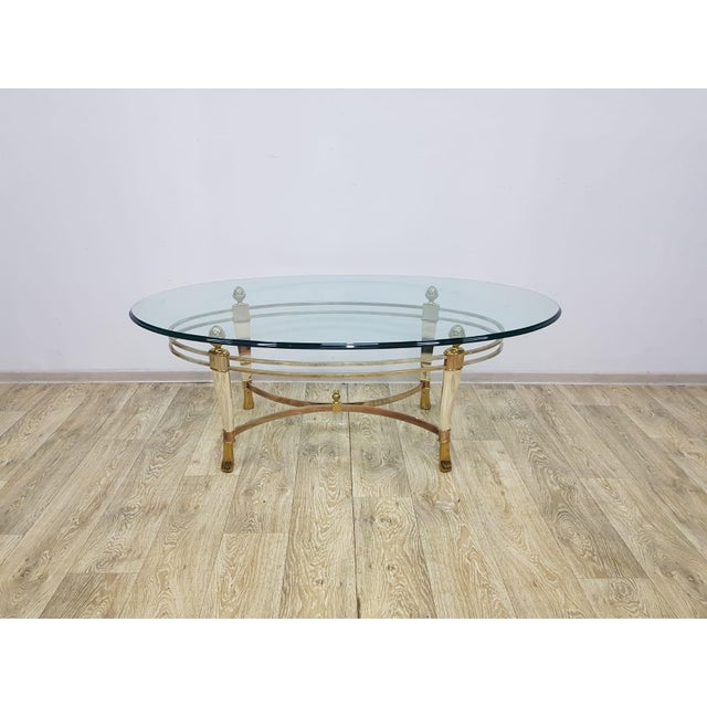 Industrial Vintage Italian Coffee Table by Luigi Della Maddalena, Italy, 1970s For Sale - Image 3 of 11
