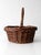 Vintage Wicker Gathering Basket For Sale - Image 10 of 14