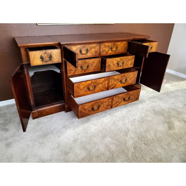 Beacon Hill Chippendale Mahogany Dining Room Buffet Server Circa