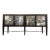 Alden Parkes 'Hancock' Mirrored Buffet Sideboard For Sale