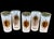 Mid-Century Modern 1970s Mid-Century Modern Federal Glass Atomic 22 Karat Gold North Star Mid-Century Highball Glasses Starburst Set of 5 Bartlett-Collins For Sale - Image 3 of 7