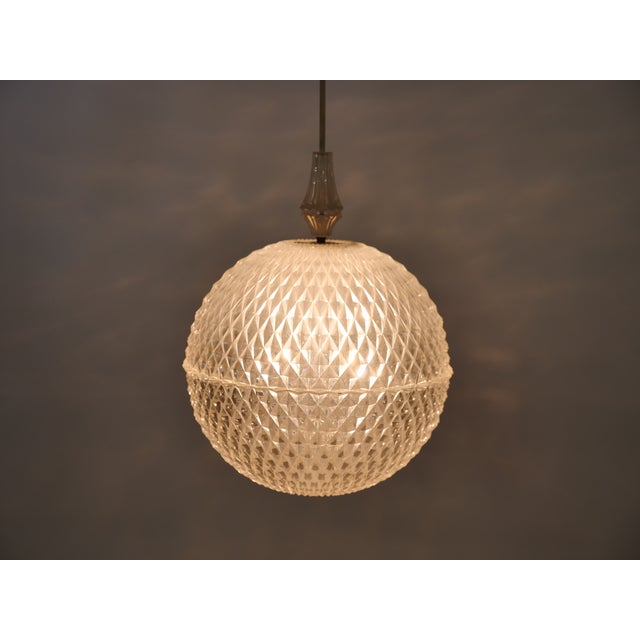 1970s Space Age Ceiling Lamp in Plastic by Aloys Gangkofner for Erco, 1970s For Sale - Image 5 of 9