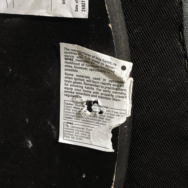 Pair of Powder Blue Mohair Velvet Swiveling "Nautilus" Chairs by Vladimir Kagan For Sale - Image 14 of 15